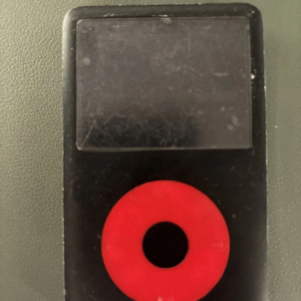 Apple iPod Video 5th Gen U2 Special Edition 256GB SSD Modded Black Red